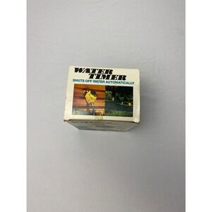 Vintage Gilmour Model 8500 Water Timer Shuts Off Water Automatically